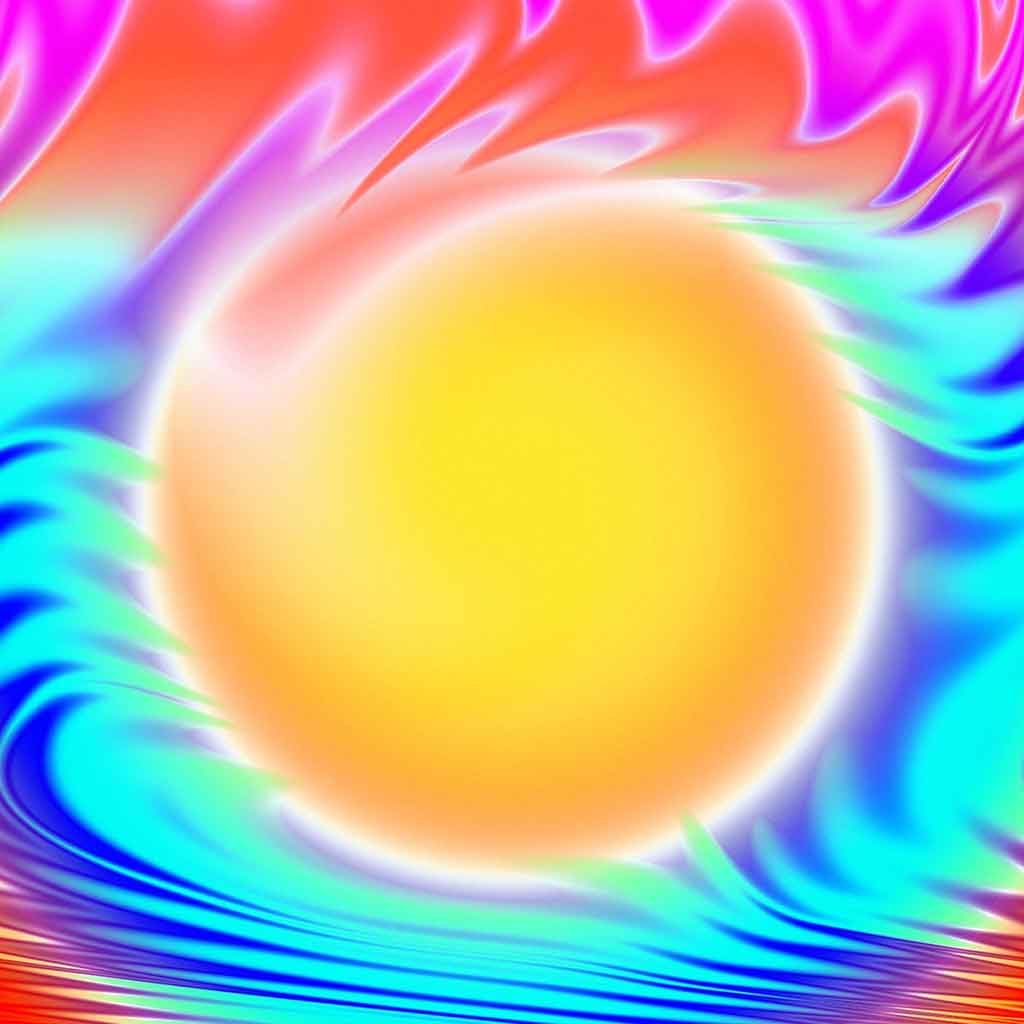 Sun Crown Sun Crown, digital painting on art canvas print by Wieslaw Sadurski